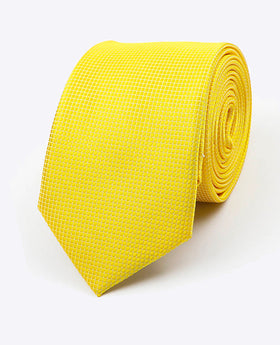 Cravatta Giallo Uomo in Poliestere | Martin - Unipap's
