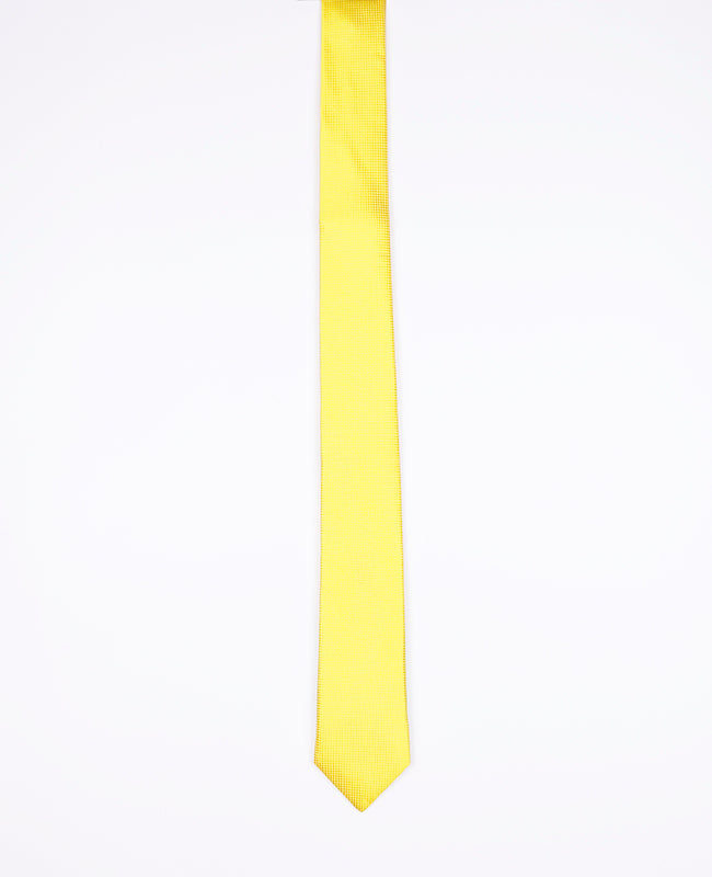 Cravatta Giallo Uomo in Poliestere | Martin - Unipap's