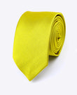 Cravatta Giallo n°2 Uomo in Poliestere | Lucien - Unipap's