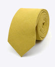 Cravatta Giallo Uomo in Cotone | Edgard | Unipap's