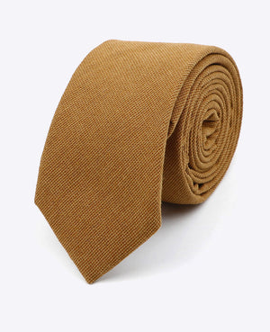 Cravatta Marrone Uomo in Cotone | Edgard | Unipap's