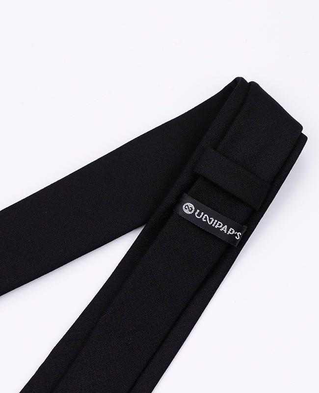 Cravatta Nero Uomo in Poliestere | Octave - Unipap's