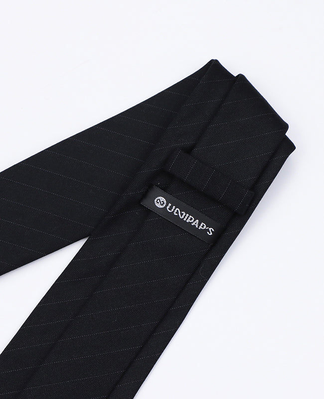 Cravatta Nero n°2 Uomo in Poliestere | Gaston - Unipap's