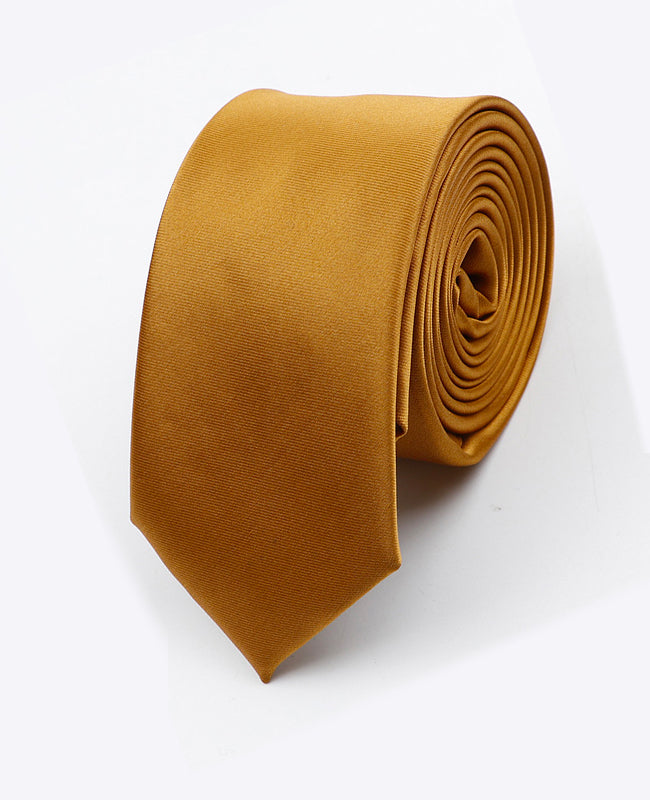 Cravatta Oro n°1 Uomo in Poliestere | Jules - Unipap's