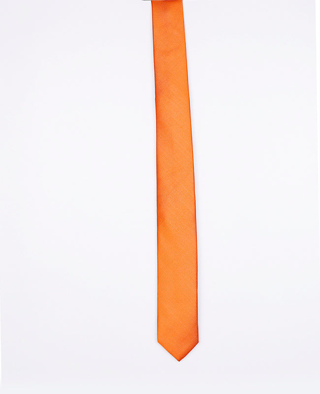 Cravatta Arancione Uomo in Poliestere | Lucien - Unipap's