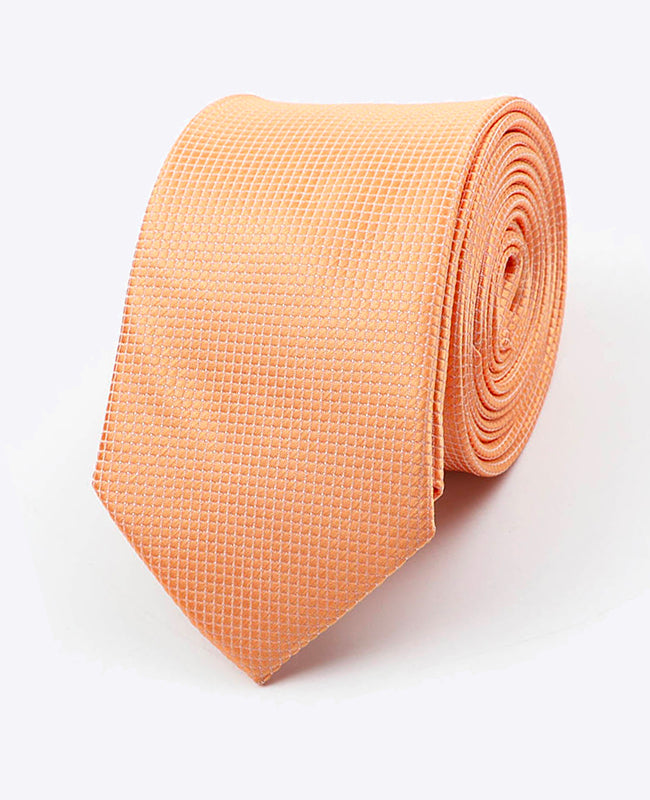 Cravatta Arancione Uomo in Poliestere | Martin - Unipap's
