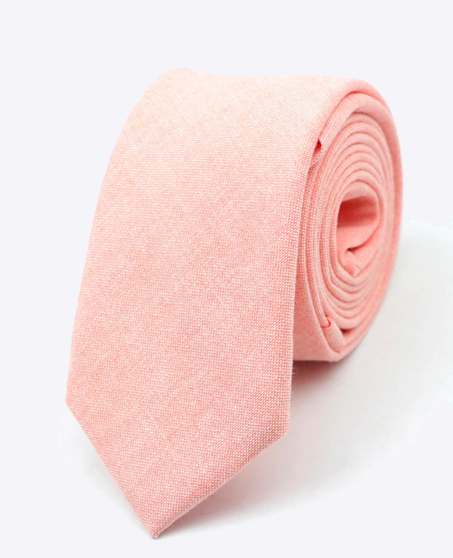 Cravatta Rosa n°1 Uomo in Cotone | Edgard - Unipap's