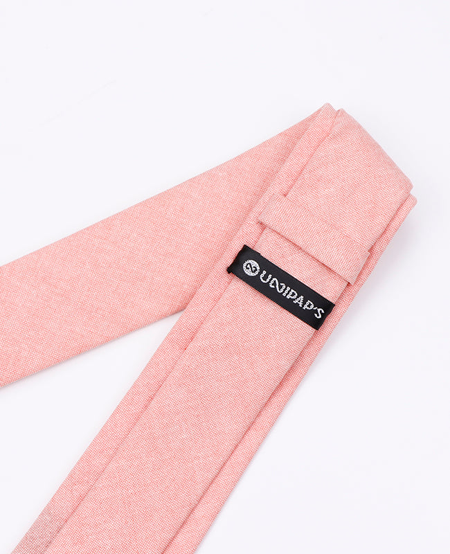 Cravatta Rosa n°1 Uomo in Cotone | Edgard - Unipap's