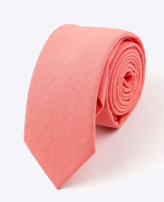 Cravatta Rosa n°1 Uomo in Cotone | Oscar - Unipap's
