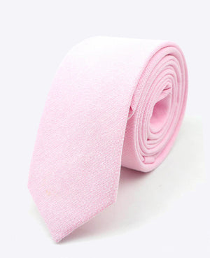 Cravatta Rosa n°2 Uomo in Cotone | Edgard - Unipap's