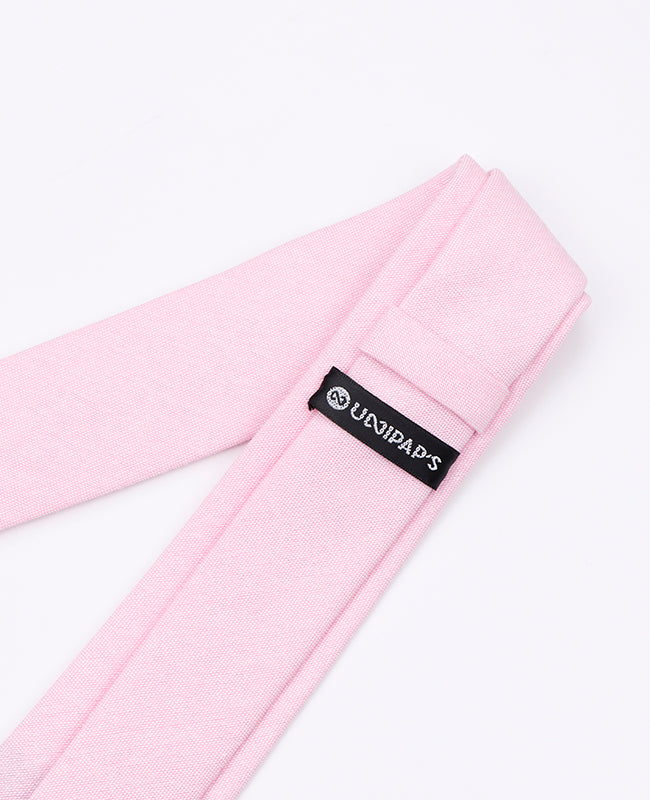 Cravatta Rosa n°2 Uomo in Cotone | Edgard - Unipap's