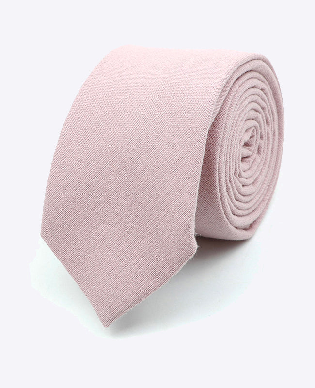 Cravatta Rosa n°3 Uomo in Cotone | Edgard | Unipap's