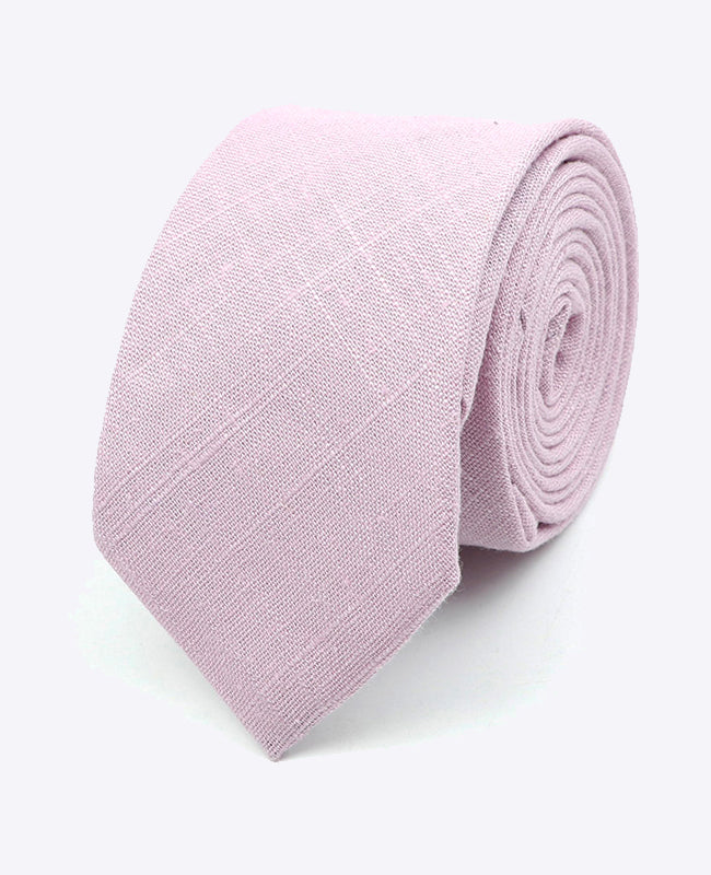 Cravatta Rosa n°4 Uomo in Cotone | Edgard | Unipap's