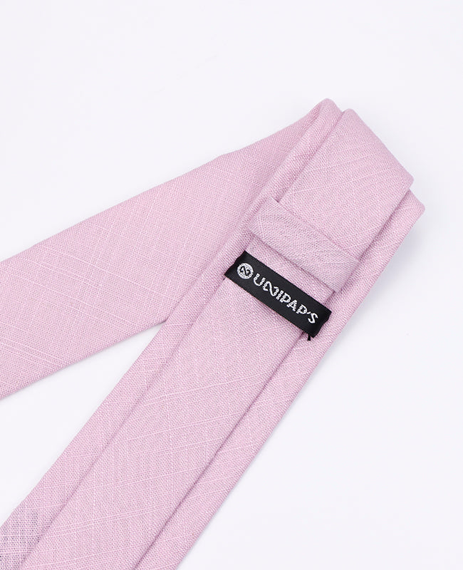 Cravatta Rosa n°4 Uomo in Cotone | Edgard | Unipap's