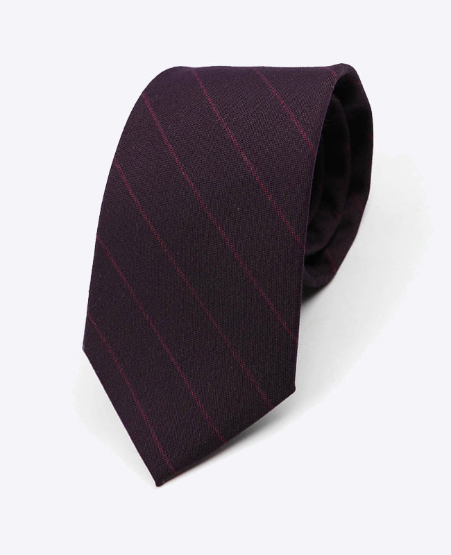 Cravatta Rossa Uomo in Poliestere | Gaston - Unipap's