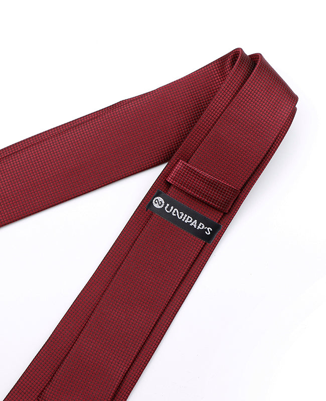 Cravatta Rosso n°1 Uomo in Poliestere | Martin - Unipap's