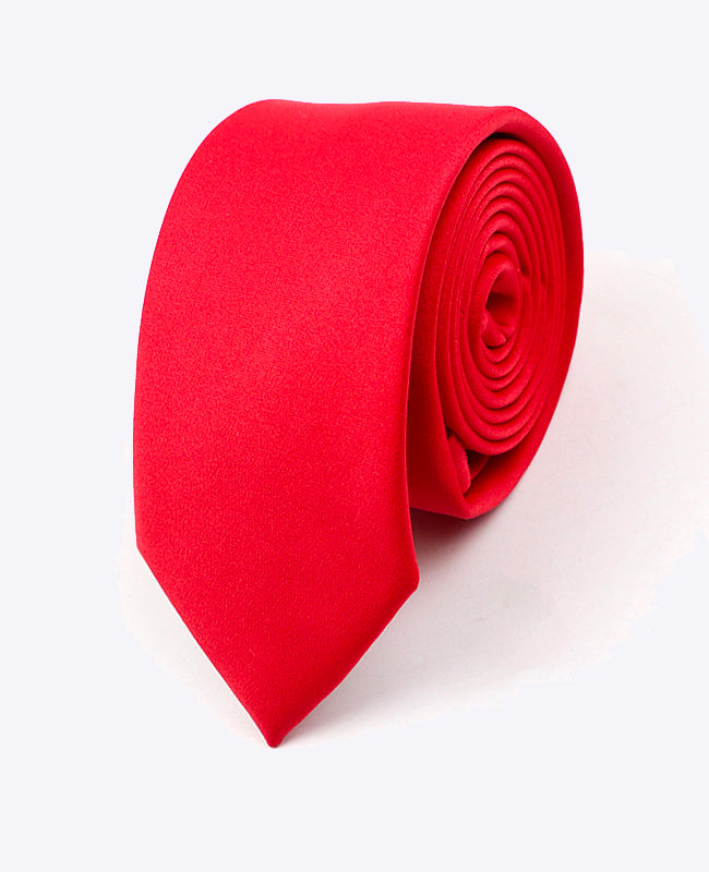 Cravatta Rosso n°2 Uomo in Poliestere | Anatole - Unipap's