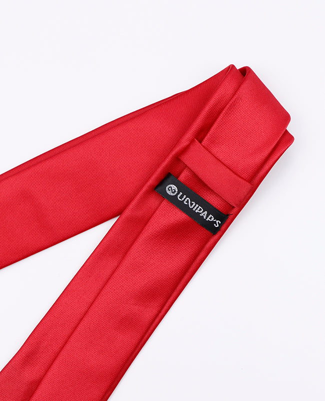 Cravatta Rosso n°2 Uomo in Poliestere | Anatole - Unipap's