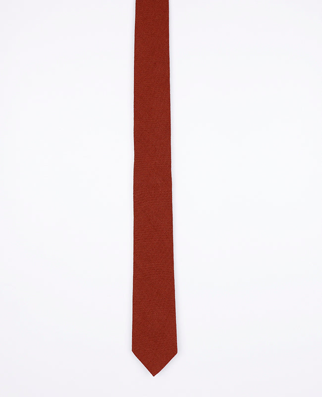 Cravatta Rosso Uomo in Cotone | Edgard - Unipap's