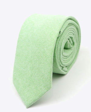 Cravatta Verde n°1 Uomo in Cotone | Edgard - Unipap's
