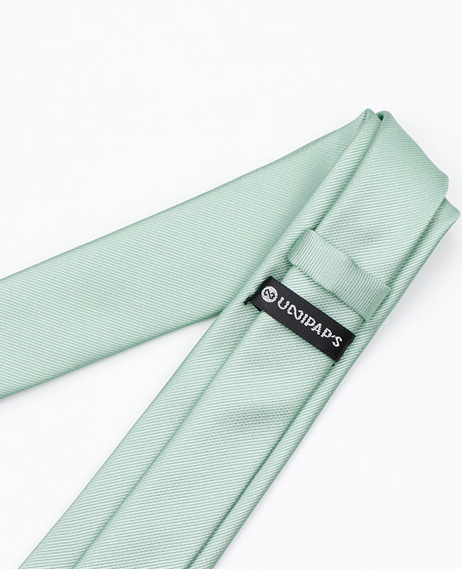 Cravatta Verde n°1 Uomo in Poliestere | Lucien - Unipap's