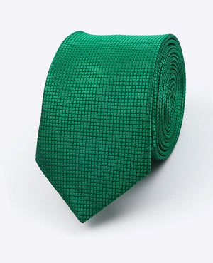 Cravatta Verde n°1 Uomo in Poliestere | Martin - Unipap's