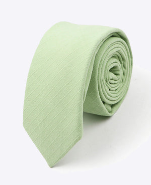 Cravatta Verde n°1 Uomo in Cotone | Oscar - Unipap's