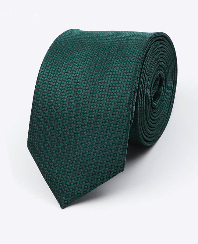 Cravatta Verde n°2 Uomo in Poliestere | Martin - Unipap's