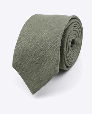 Cravatta Verde n°3 Uomo in Cotone | Edgard | Unipap's
