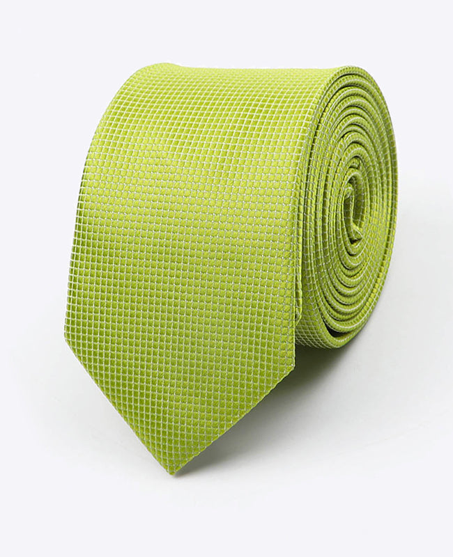 Cravatta Verde n°3 Uomo in Poliestere | Martin - Unipap's
