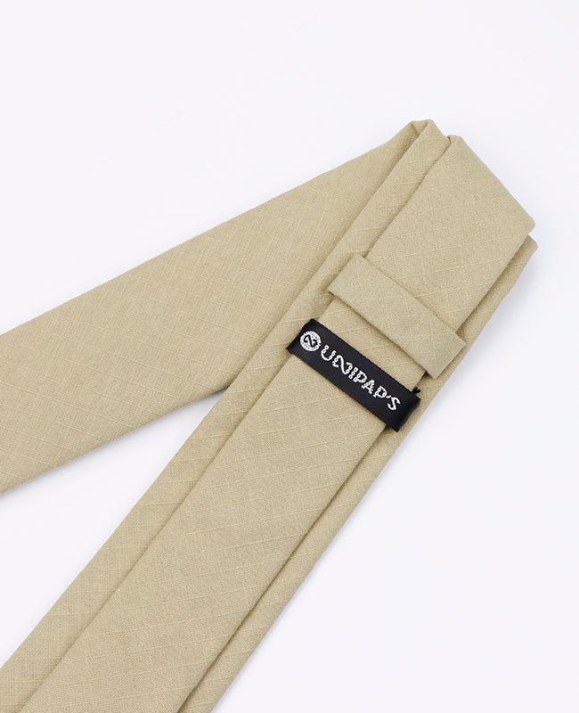 Cravatta Verde n°3 Uomo in Cotone | Oscar - Unipap's
