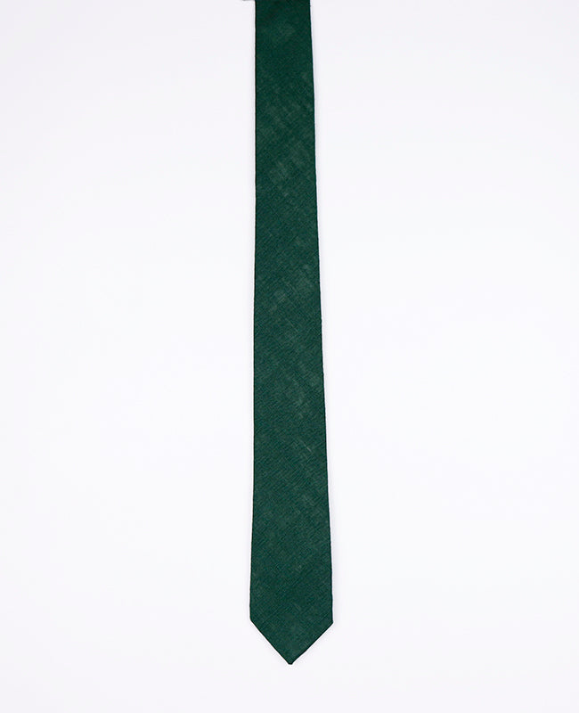 Cravatta Verde n°4 Uomo in Cotone | Edgard | Unipap's