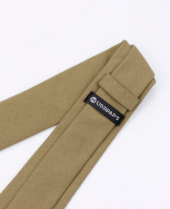 Cravatta Verde n°4 Uomo in Cotone | Oscar - Unipap's