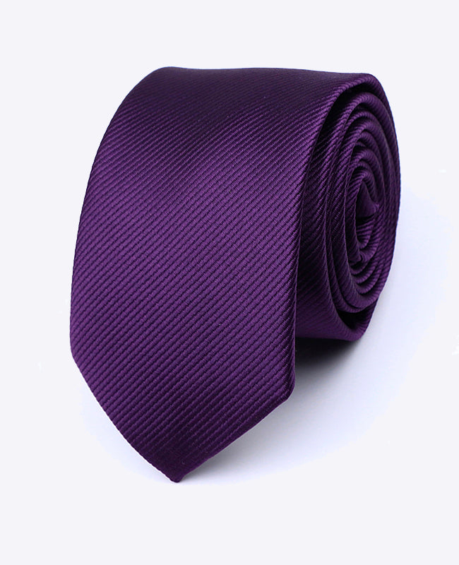 Cravatta Viola n°2 Uomo in Poliestere | Lucien - Unipap's
