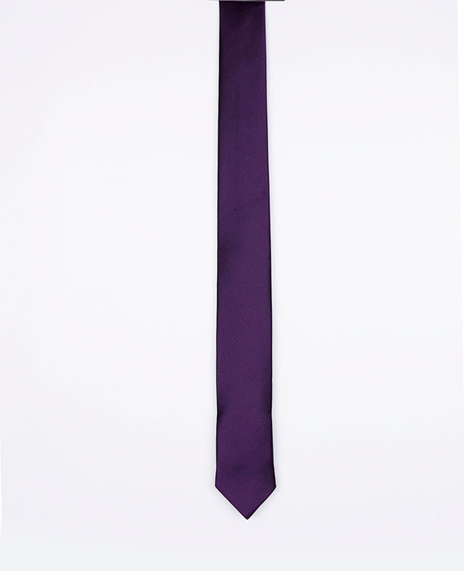 Cravatta Viola n°2 Uomo in Poliestere | Lucien - Unipap's