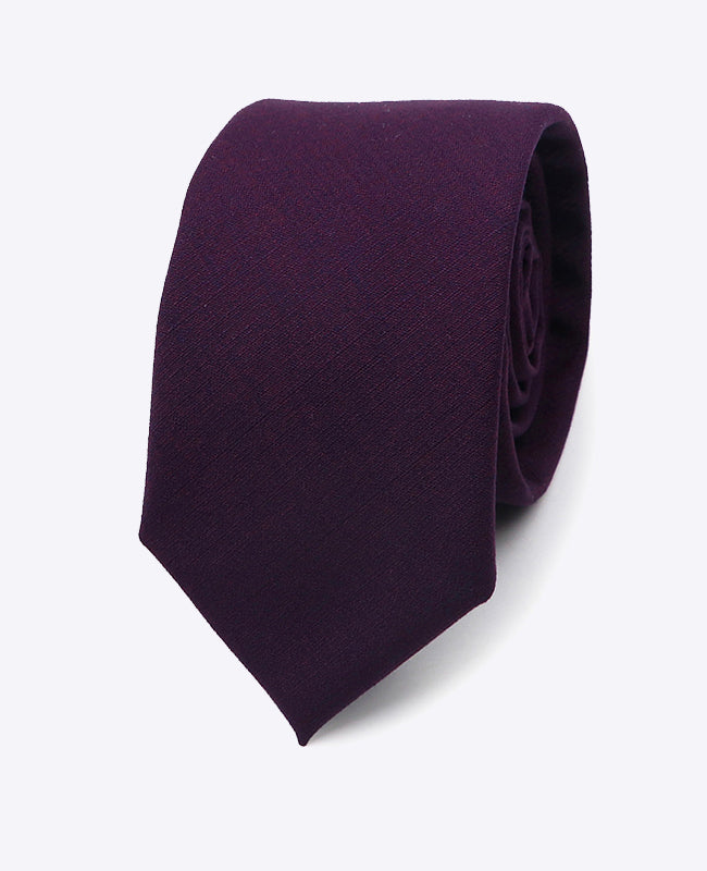 Cravatta Viola n°2 Uomo in Poliestere | Octave - Unipap's