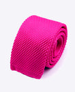 Cravatta Rosa n°1 Uomo in Maglia «Léon»