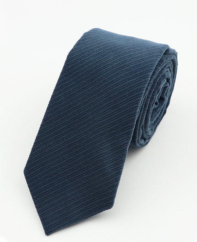 Cravatta Blu n°1 Uomo in Velluto | Marius - Unipap's