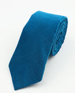 Cravatta Blu n°2 Uomo in Velluto «Marius»