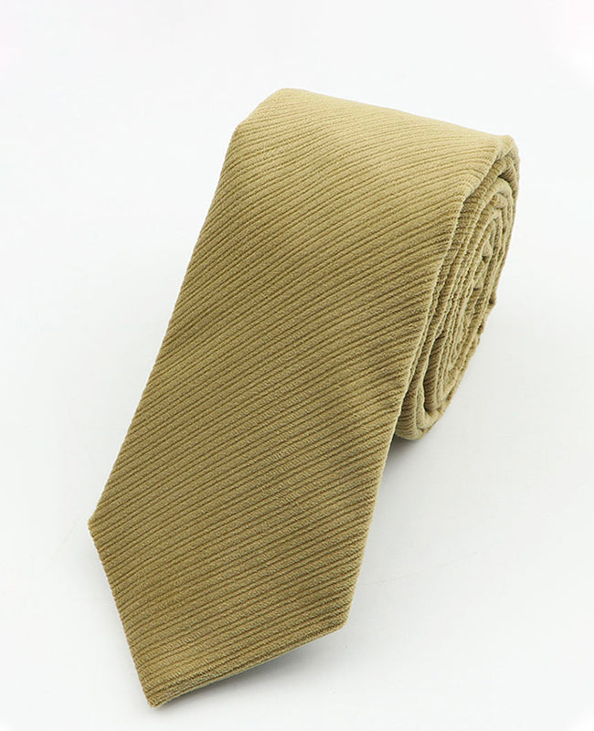 Cravatta Verde Uomo in Velluto | Marius - Unipap's