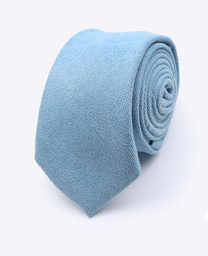 Cravatta Blu n°3 Uomo in Effetto Velluto | Simon - Unipap's