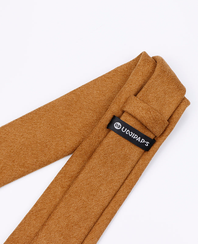 Cravatta Marrone n°1 Uomo in Effetto Velluto | Simon - Unipap's