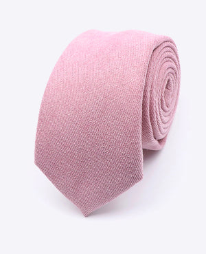 Cravatta Rosa n°3 Uomo in Effetto Velluto | Simon - Unipap's