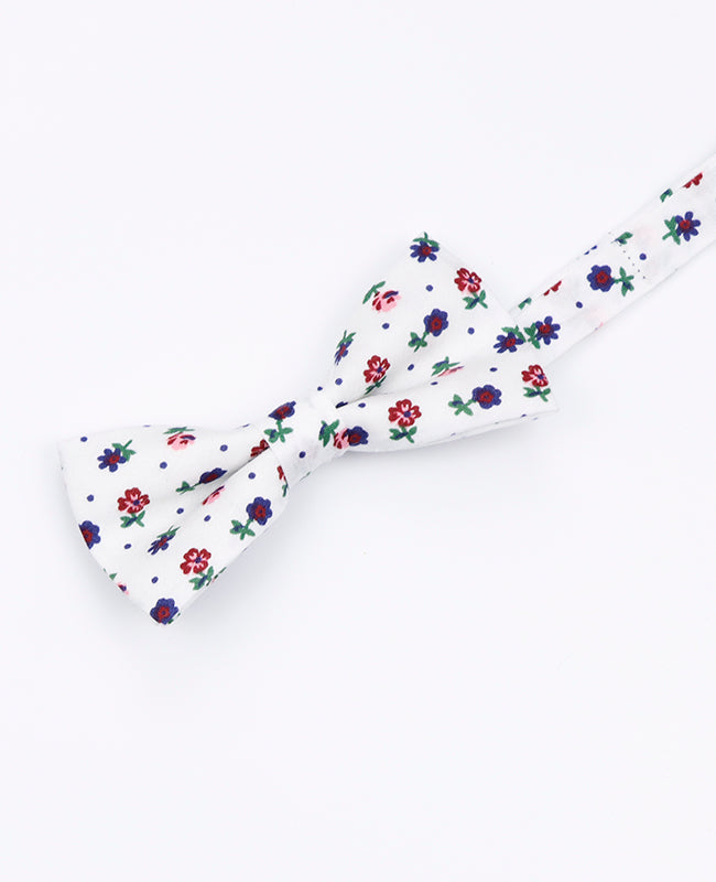 Papillon Liberty Bianco n°1 Bambini in Cotone "Gaspard"
