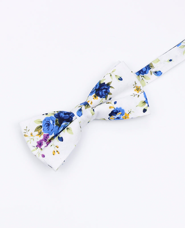 Papillon Liberty Bianco n°3 Bambini in Cotone | Charles - Unipap's