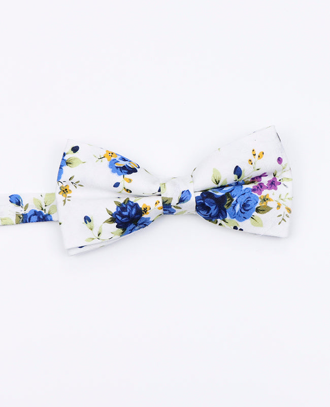 Papillon Liberty Bianco n°3 Bambini in Cotone | Charles - Unipap's