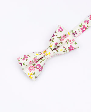 Papillon Liberty Bianco n°3 Bambini in Cotone | Gaspard - Unipap's