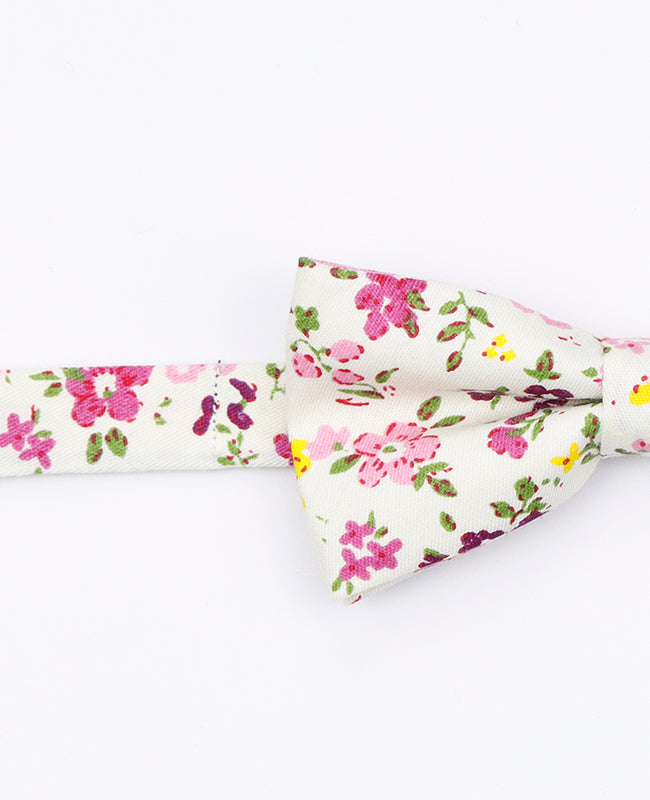 Papillon Liberty Bianco n°3 Bambini in Cotone | Gaspard - Unipap's