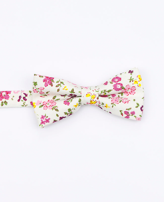 Papillon Liberty Bianco n°3 Bambini in Cotone | Gaspard - Unipap's