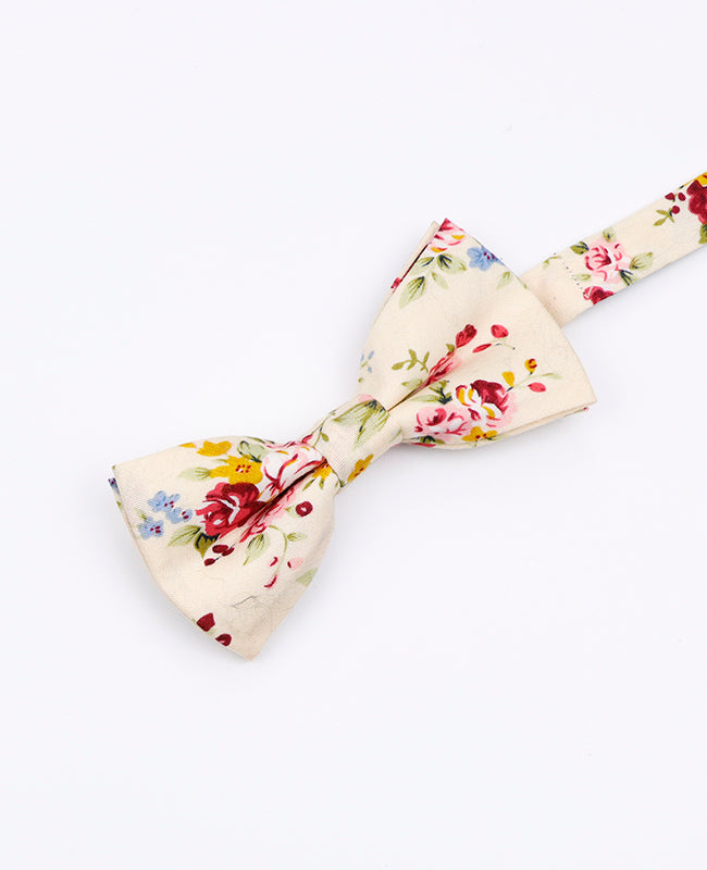 Papillon Liberty Bianco n°4 Bambini in Cotone | Charles - Unipap's